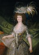 Francisco de Goya Queen of Spain Maria Louisa, nee Bourbon-Parma. oil